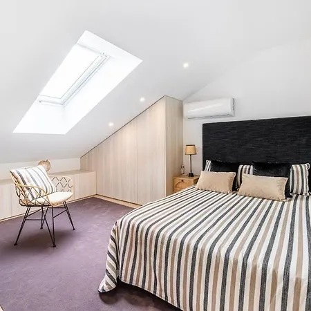 Apartman Riverside Duplex By The Sea With Pool And Balcony Fão